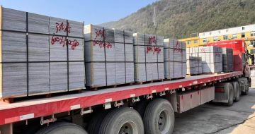 新乡 芝麻灰地铺石出货日常