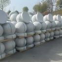 新乡 白麻花岗岩石材圆球，石球，挡车球，隔离球，景观石球，风水球等