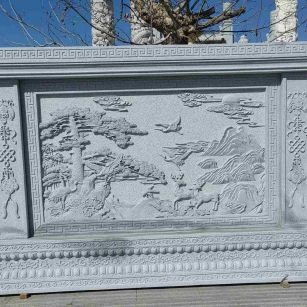 新乡 芝麻白大型照壁，屏风，影壁
