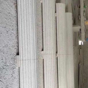 新乡 花岗岩厂家带你看白麻花岗岩门楼大柱柱皮