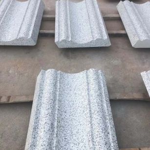 新乡 白麻花岗岩光面别墅线条