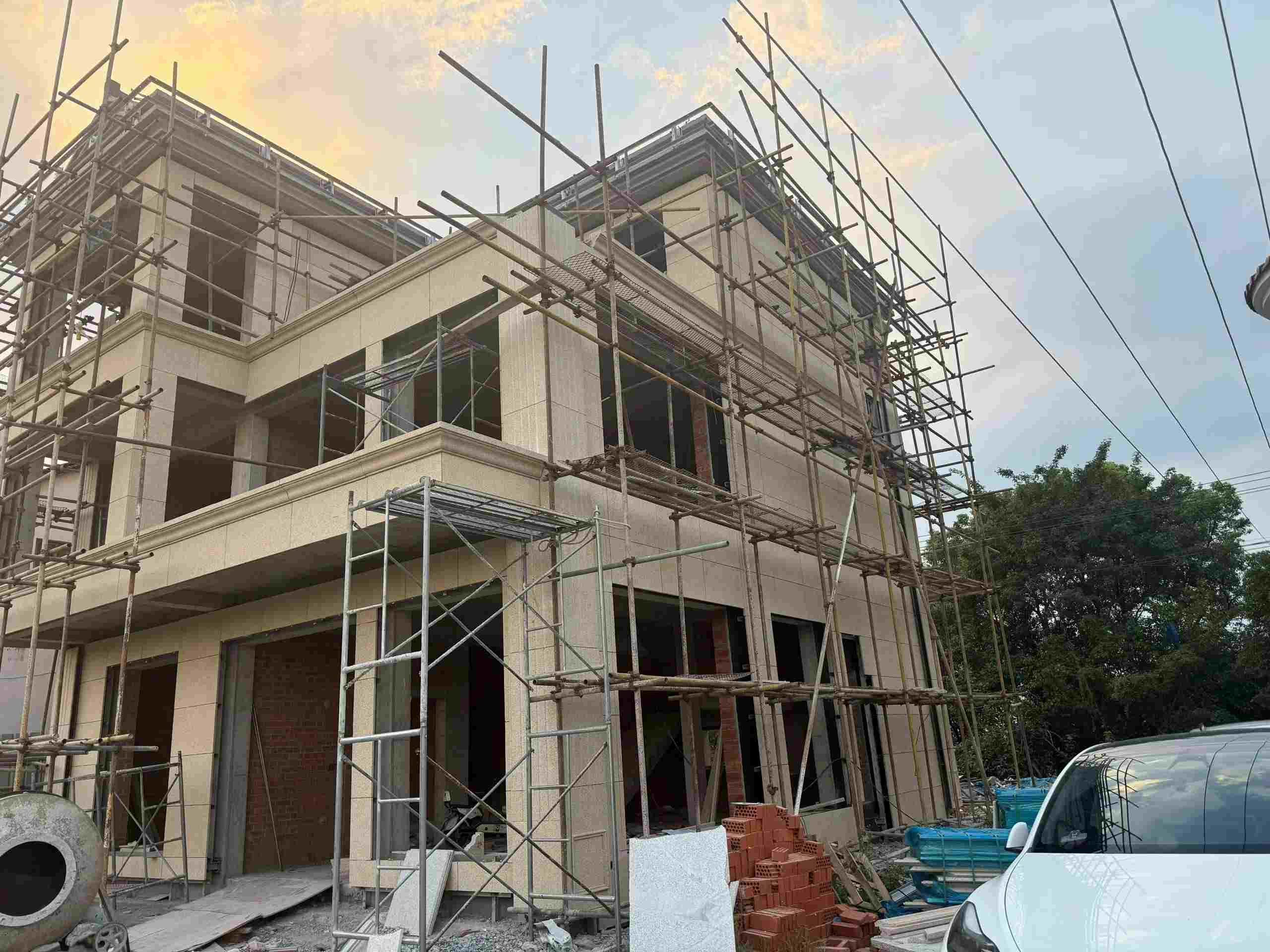 新乡 黄金麻荔枝面花岗岩外墙干挂