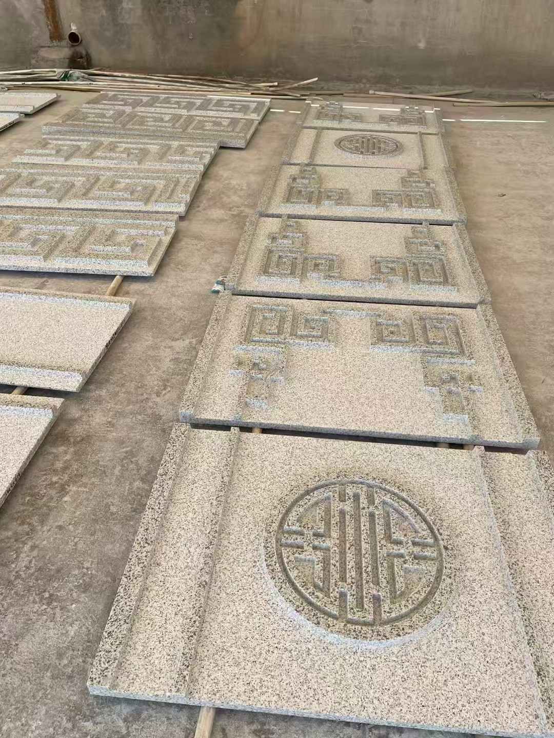 新乡 白麻花岗岩外墙立面雕刻板