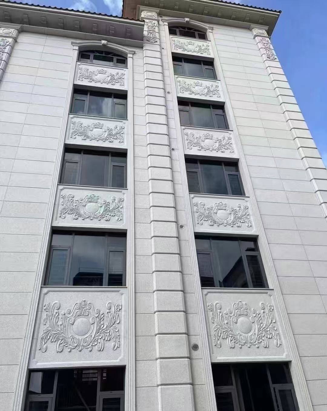 新乡 白麻荔枝面花岗岩别墅外墙干挂