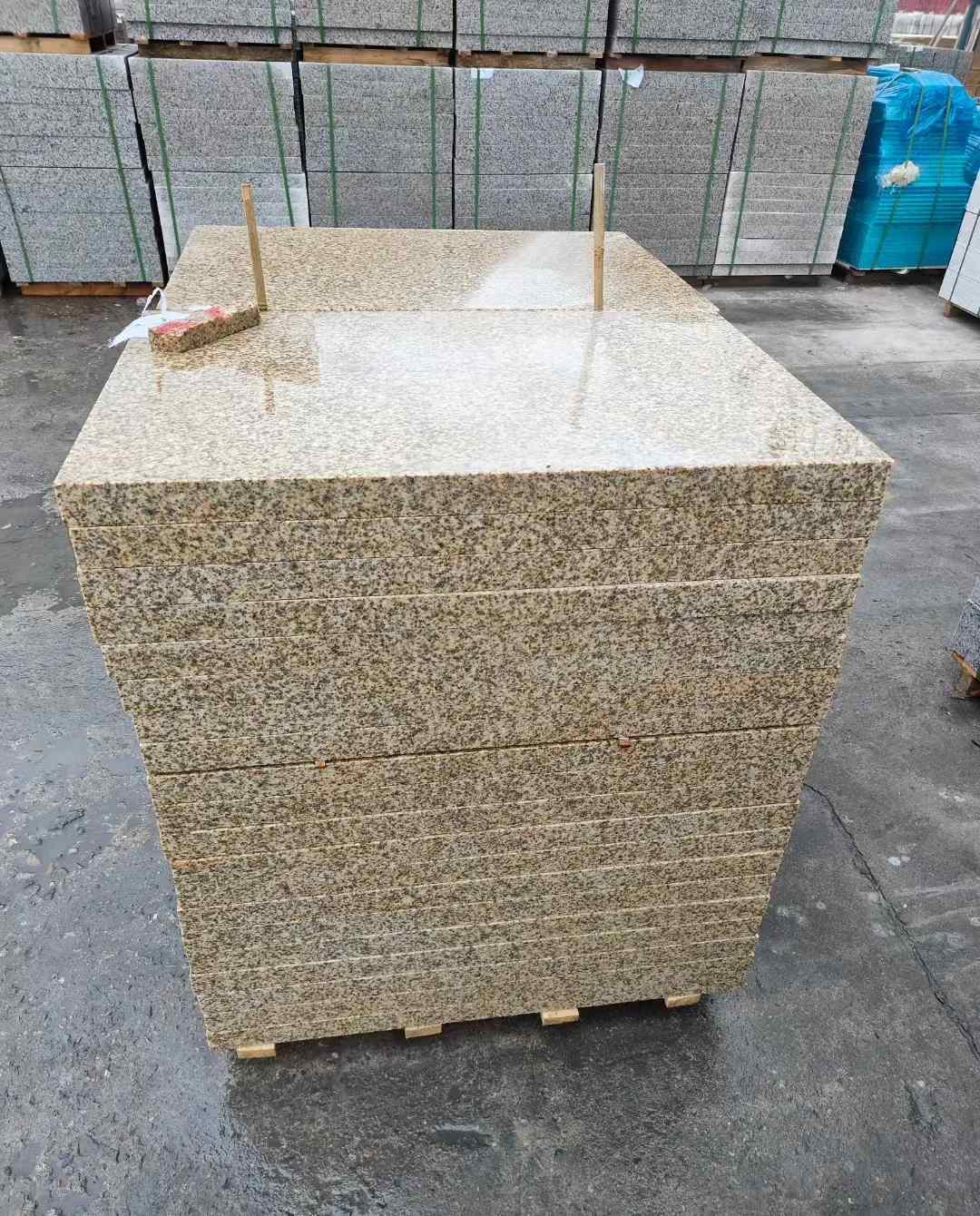 新乡 湖北黄金麻花岗岩石材荔枝面外墙石材