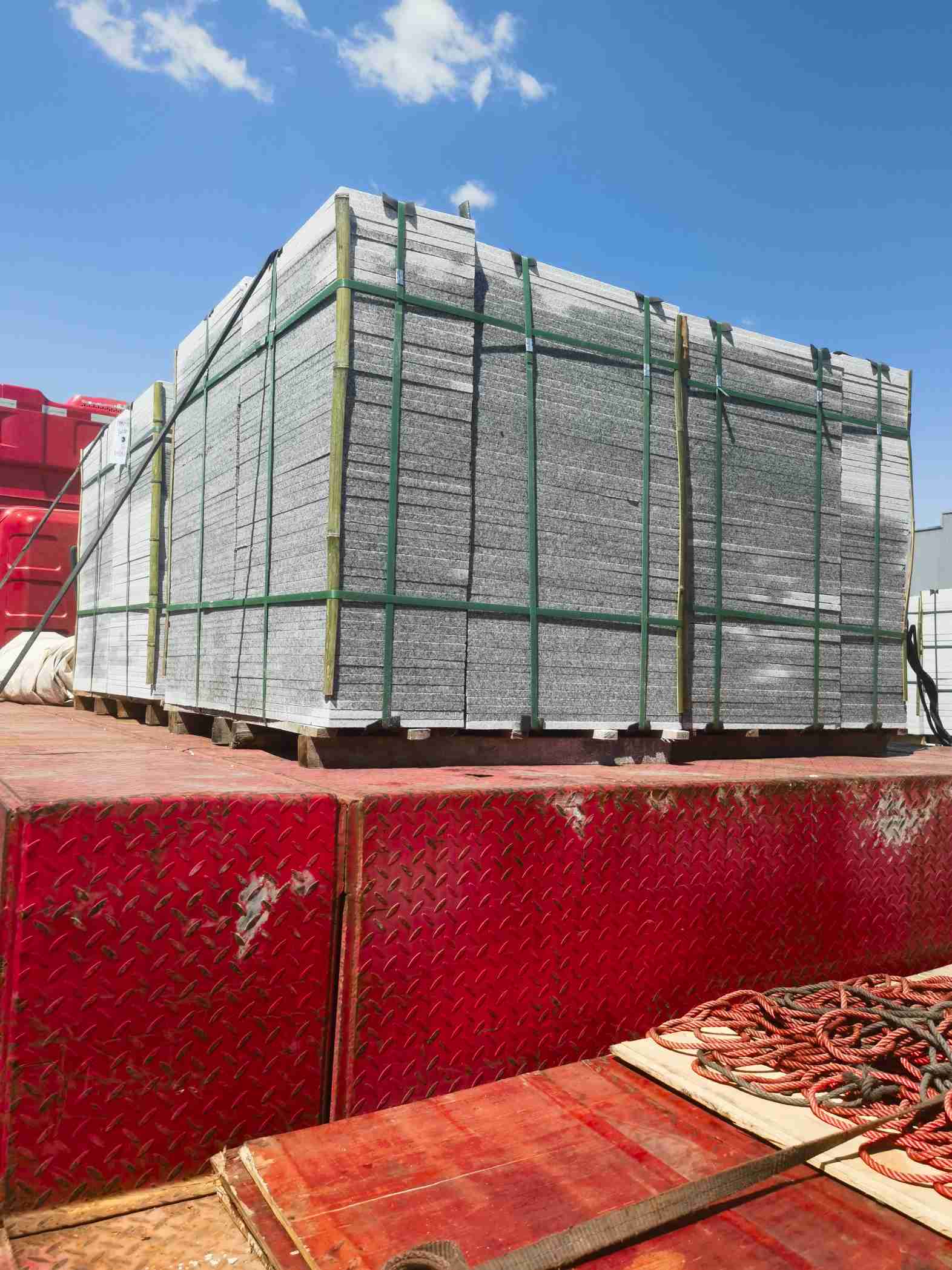 新乡 芝麻白火烧规格板地铺石300*600/600*600